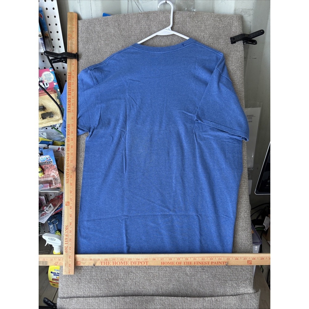 Los Angeles Dodgers Foundation Baseball Blue Tee T-Shirt Youth Size L Delta - Picture 7 of 10